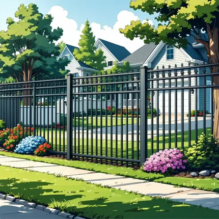 Металлические заборы для участка: надежная защита и стильный дизайн для вашего дома